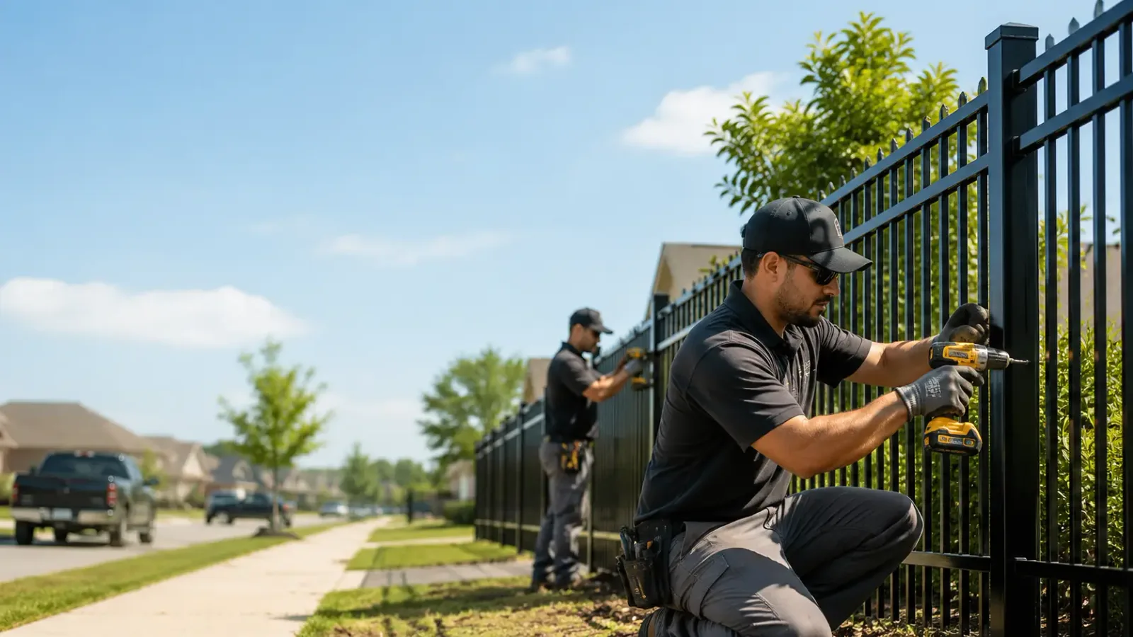 Metal Fence Installation in Clinton, MD